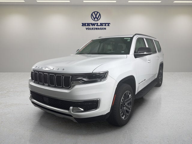 2024 Jeep Wagoneer Series II in Bright White Clearcoat — front three-quarter view