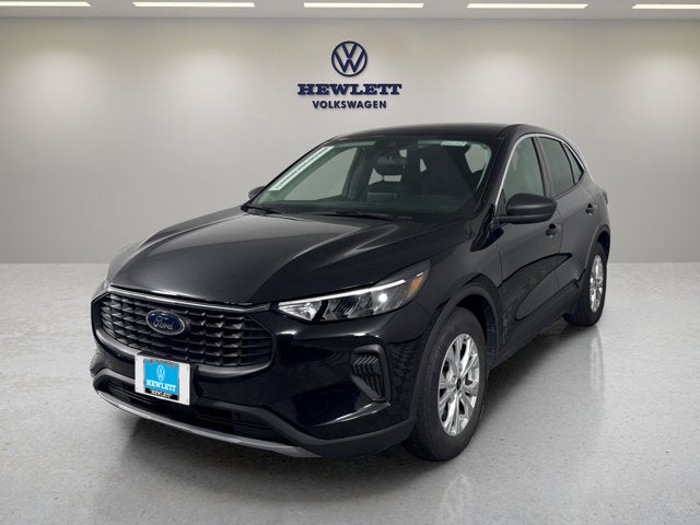 2024 Ford Escape Active in Black — front three-quarter view