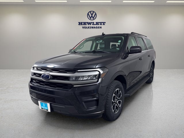 2024 Ford Expedition Max XLT in Gray — front three-quarter view