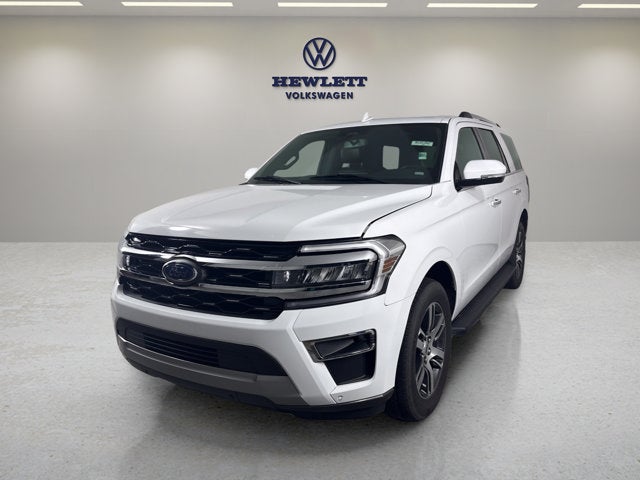 2024 Ford Expedition Limited in White — front three-quarter view