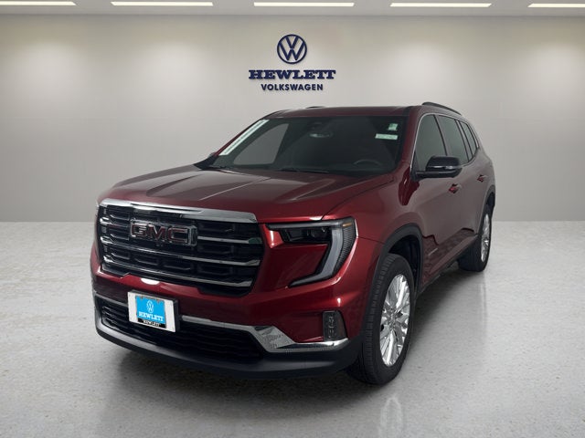 2024 GMC Acadia FWD Elevation in Volcanic Red Tintcoat — front three-quarter view