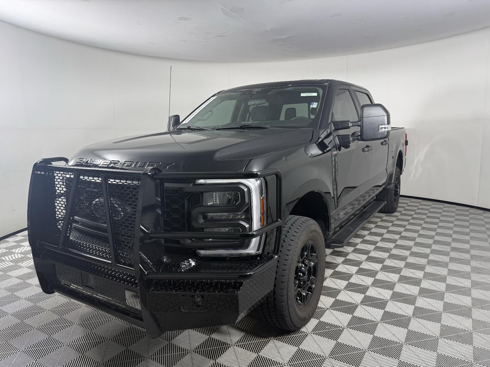 2024 Ford F-250 XL in Black — front three-quarter view