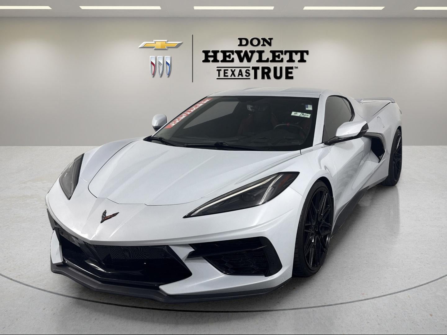 2020 Chevrolet Corvette Stingray 3LT in Ceramic Matrix Gray Metallic — front three-quarter view