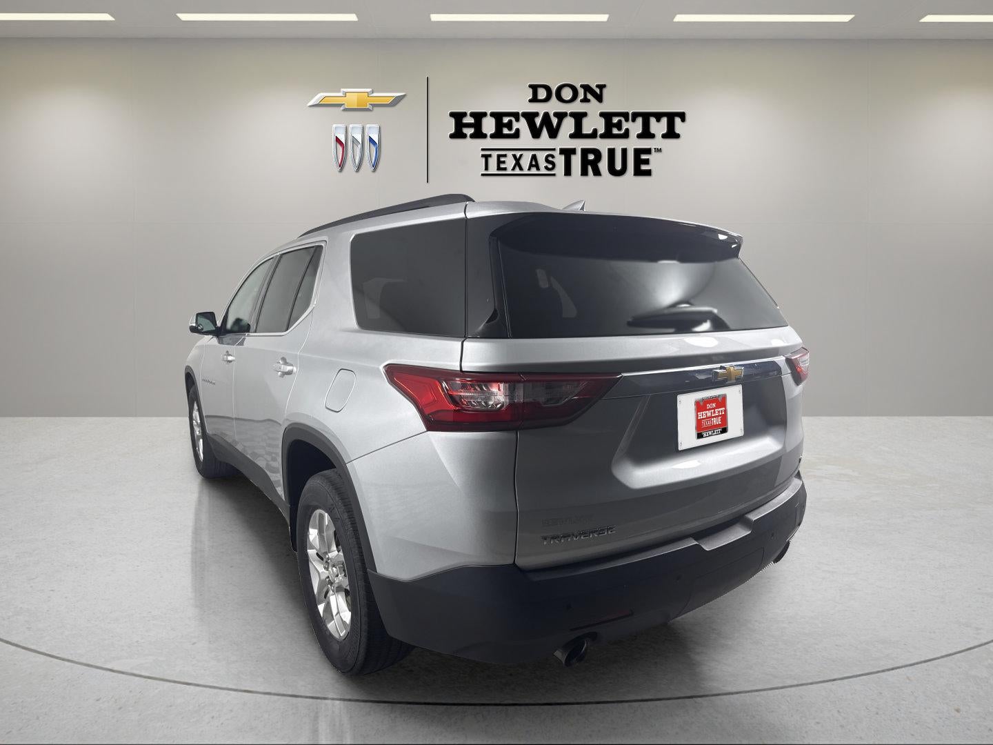 2020 Chevrolet Traverse — rear three-quarter view