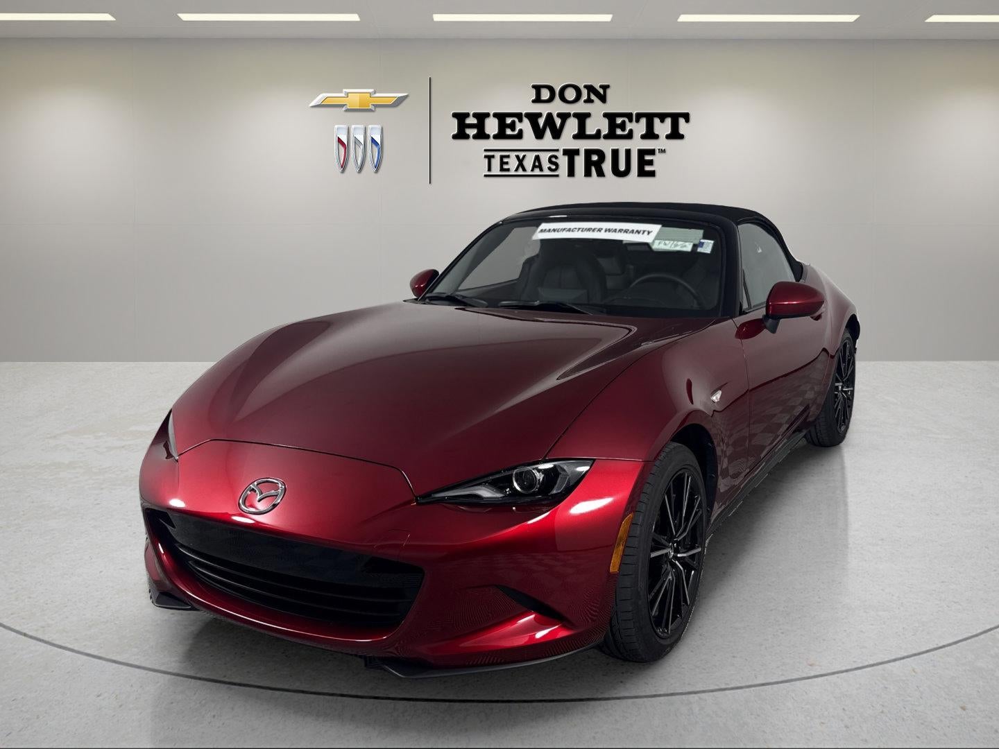 2025 Mazda Mazda MX-5 Miata Grand Touring in Red — front three-quarter view