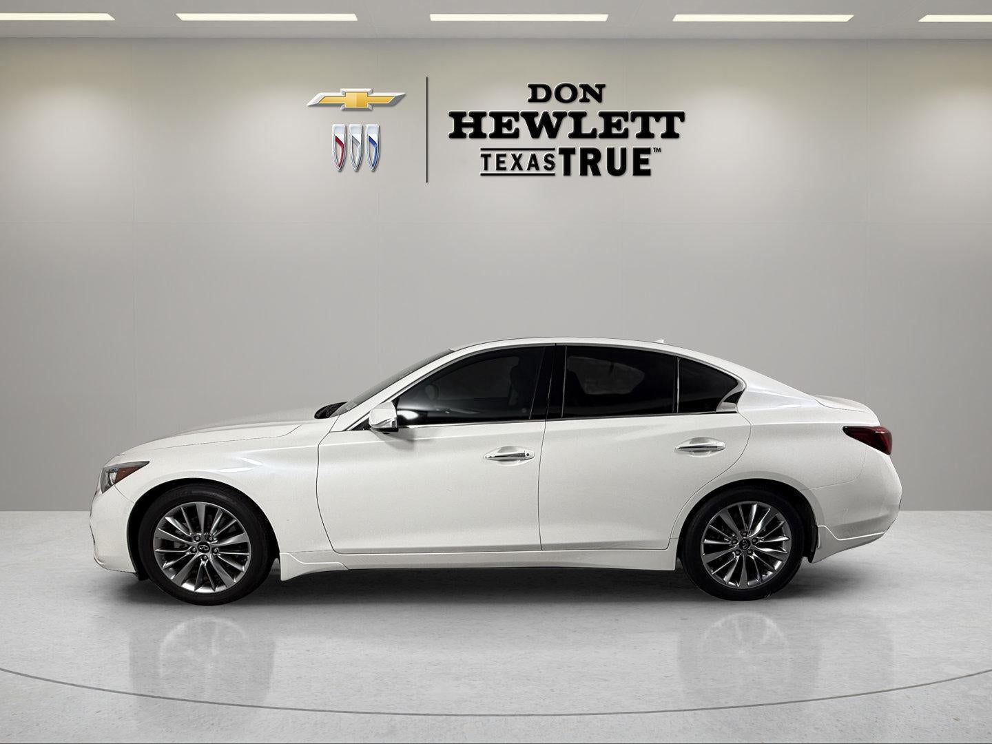 2023 INFINITI Q50 — side profile view