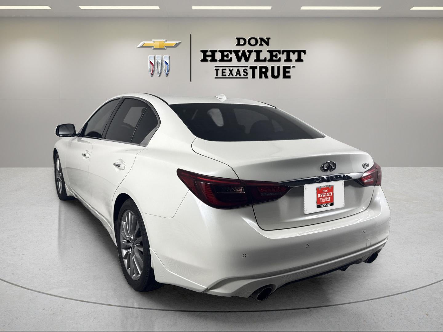 2023 INFINITI Q50 — rear three-quarter view