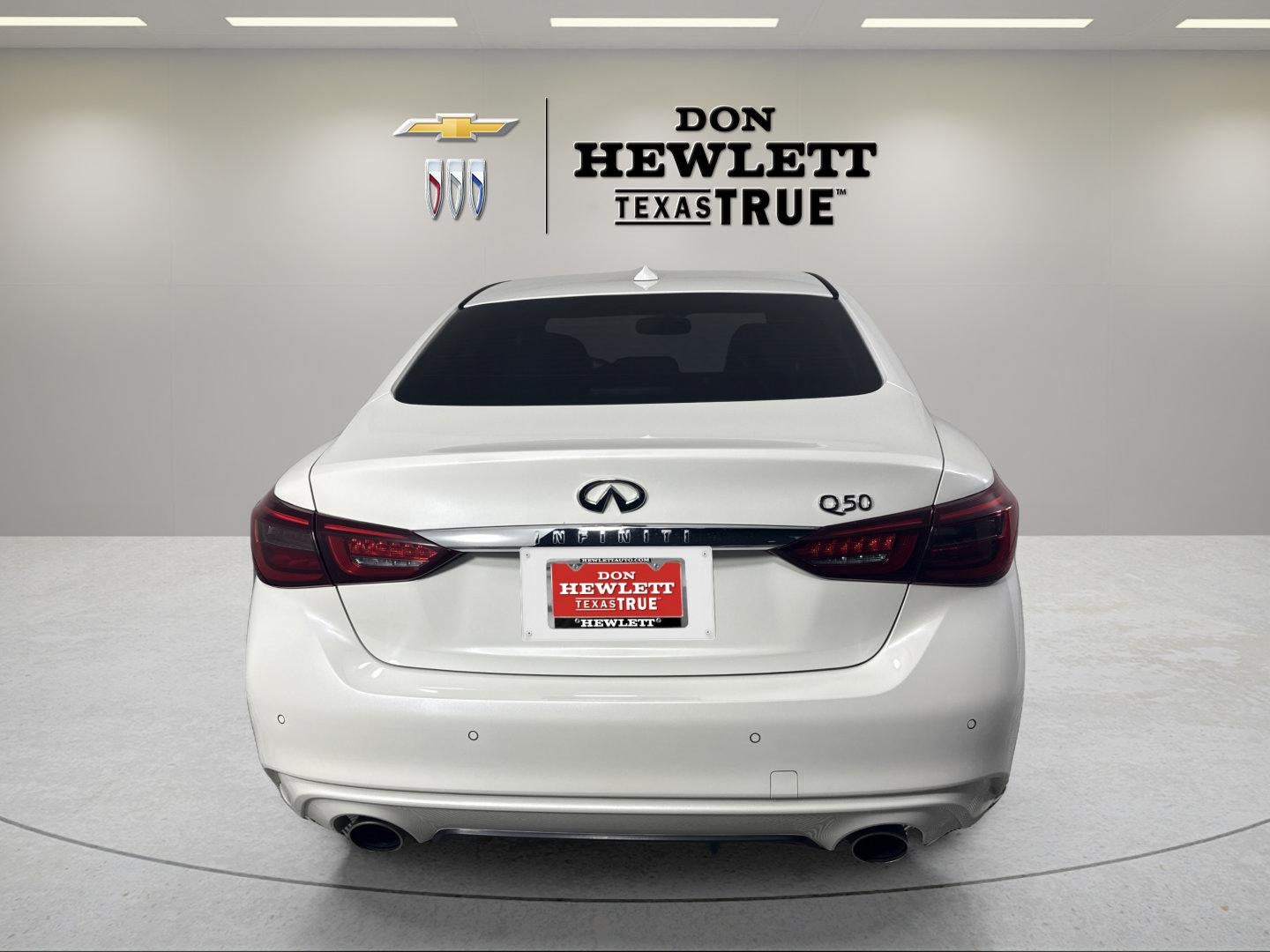 2023 INFINITI Q50 — interior view